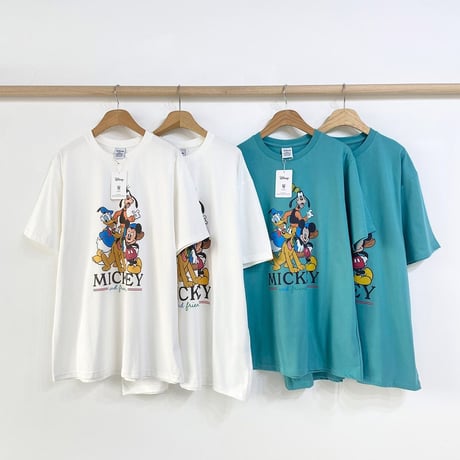 0860 NEW mickey friends tee/2カラー