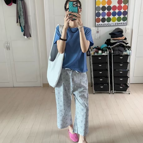 eee rosę ペイズリーwide pants2カラー