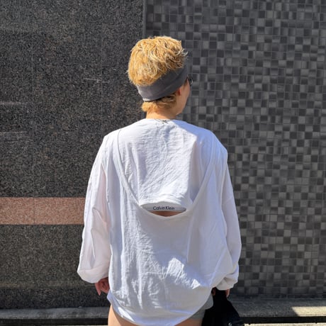 【即納販売】0615 Back cutoff layered tee/4カラー⭐︎なおみさん・まいさん着用⭐︎