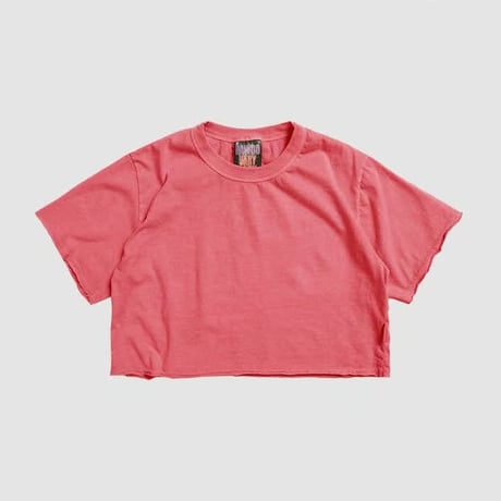 0113 pigment crop T-shirt/18カラー