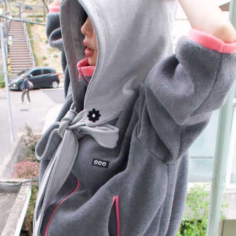 0469 Daisyバラクラバ風hoodie/2カラー | riru select