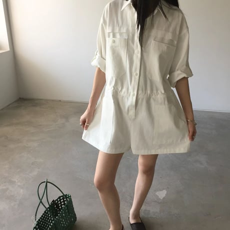 【即納販売】0727 summer jump suit/3カラー