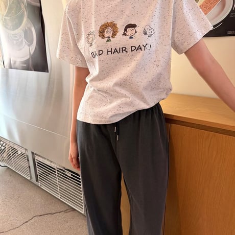 0819 bad hair SNOOPY tee/2カラー