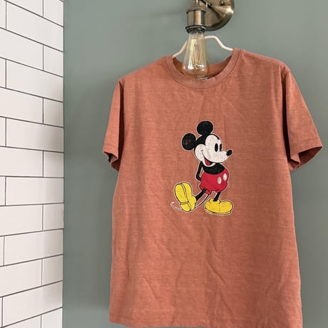 0816 pigment mickey Back star tee/3カラー