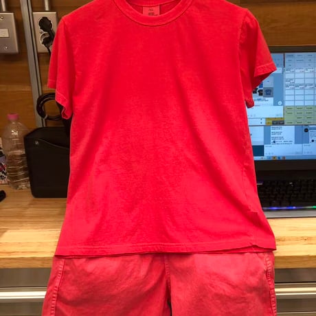0811 NEW pigment half pants/11カラー