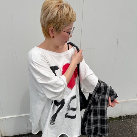 0682 LOVE❤️79 BIG tee shirt/ 2カラー