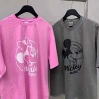 0745 NEW pigment mickey tee/2カラー
