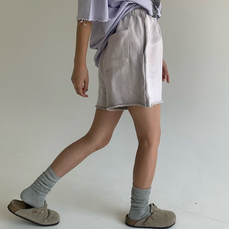 0770 pigment ハーフ pants/3カラー