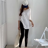 0393 leggings pants/3カラー3サイズ