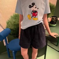 0817 mickey Back print tee/3カラー