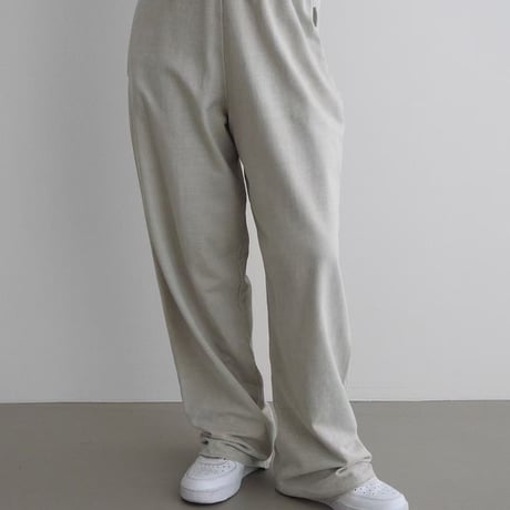 0058 S/S pigment straight pants/10カラー【インフルエンサーさん多数着用】