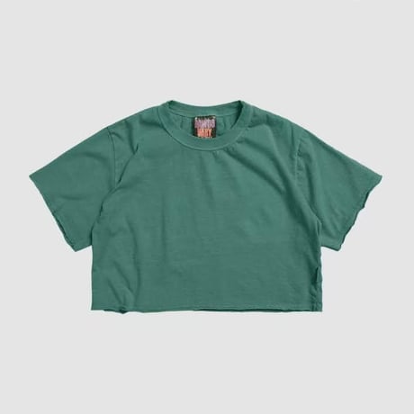 0113 pigment crop T-shirt/18カラー