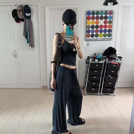 0866 eee color toromi pants/3カラー
