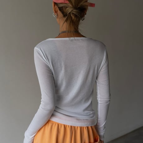 【即納販売】0688 color layered long sleeve【長袖】/6カラー