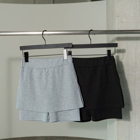 【即納販売】mini skirt 付きLIBバイカーleggings/2カラー