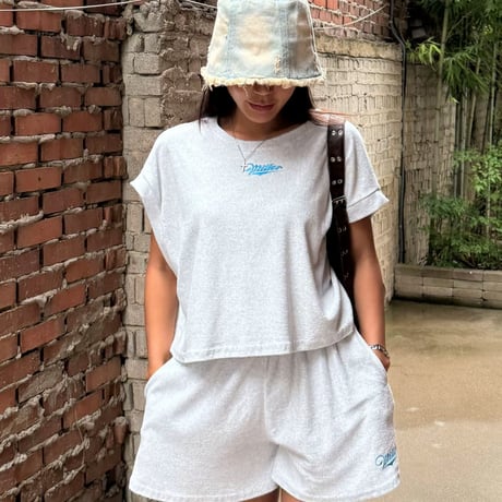 【即納販売】🉐パイルLOGOset up/ワンカラー🉐