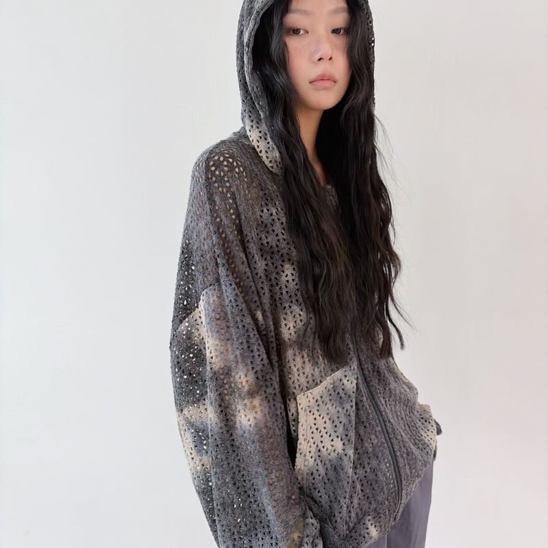 ♦️即納♦️0691 tie-dye zip foodie/4カラー | riru select