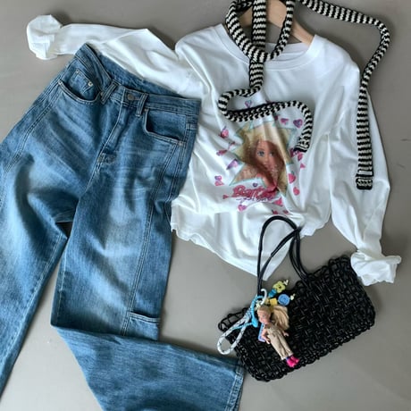 Fw/* Pink Crush Barbie BIG ロンTEE/3カラー