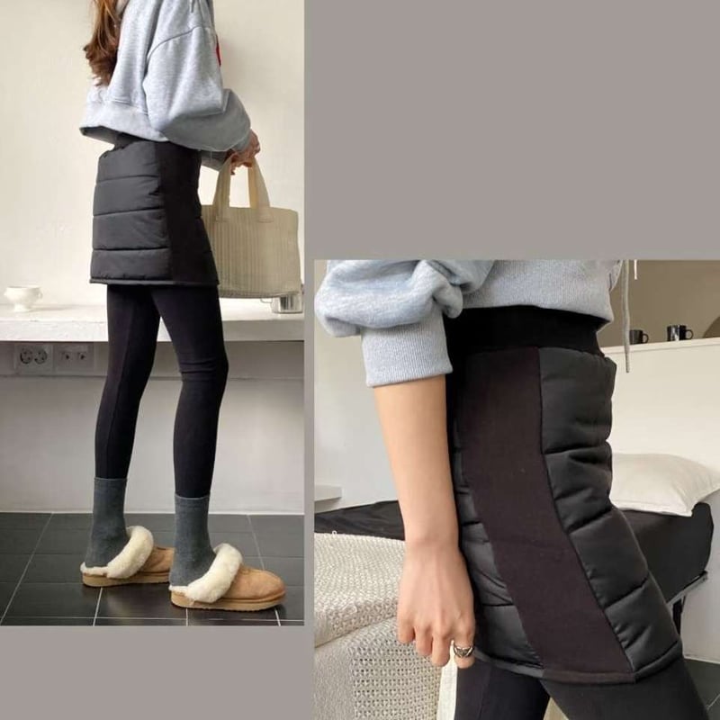 0525 PADDING スカート付きレギンス/2カラー | riru select