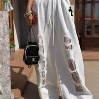 【即納販売】0755 summer cottonクラッシュ⭐︎2way pants/3カラー