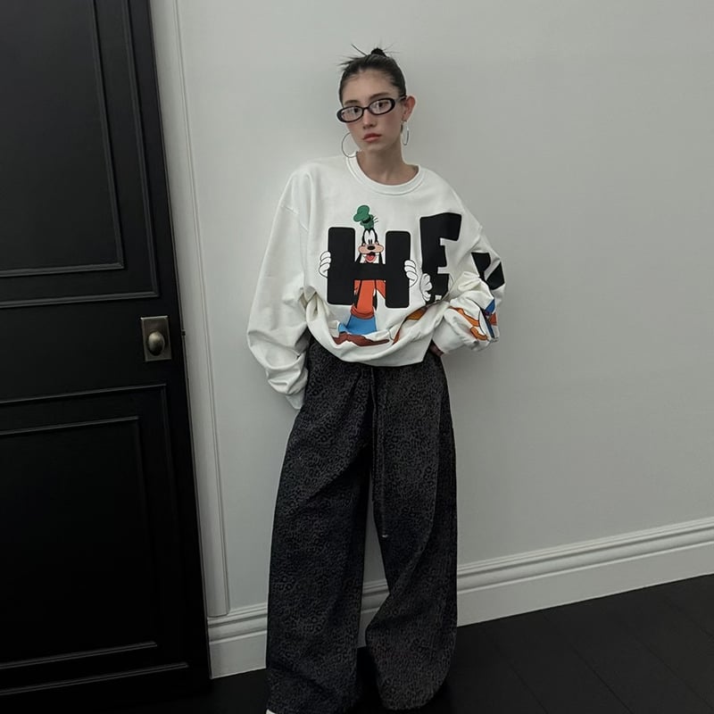 mickeyさん確認用✨ 0290 Hey mickey friends sweat/3カラー | riru select