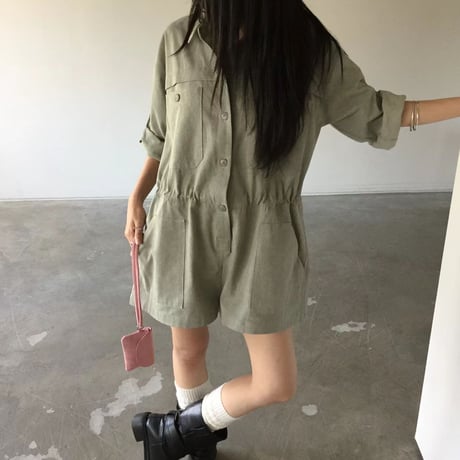 【即納販売】0727 summer jump suit/3カラー