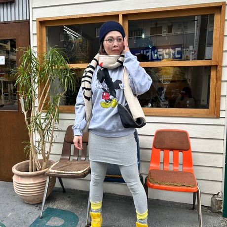 【即納販売】00395 skirt付きleggings/3カラー:2サイズ展開