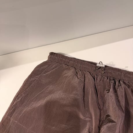 即納　0803 nylonレイヤードshort pants/ブルー