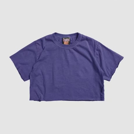 0113 pigment crop T-shirt/18カラー