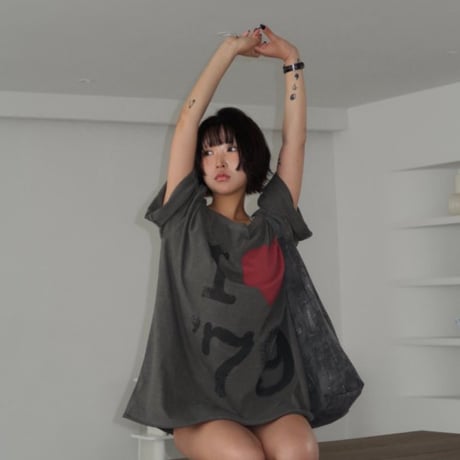 0682 LOVE❤️79 BIG tee shirt/ 2カラー
