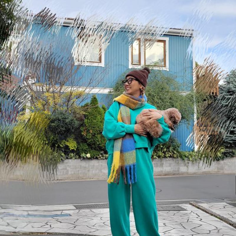 0035 pigment color drawstring 2WAY pants【kimou】