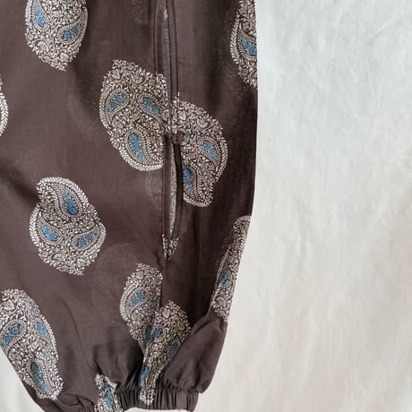 0864 eee Paisley pants/2カラー