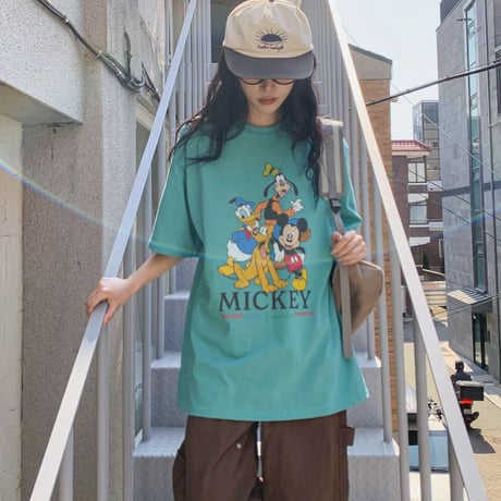 0860 NEW mickey friends tee/2カラー