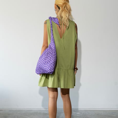 0858 back ribbon one-piece/4カラー