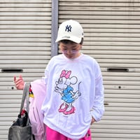 0051 minnie paint long sleeve/2カラー