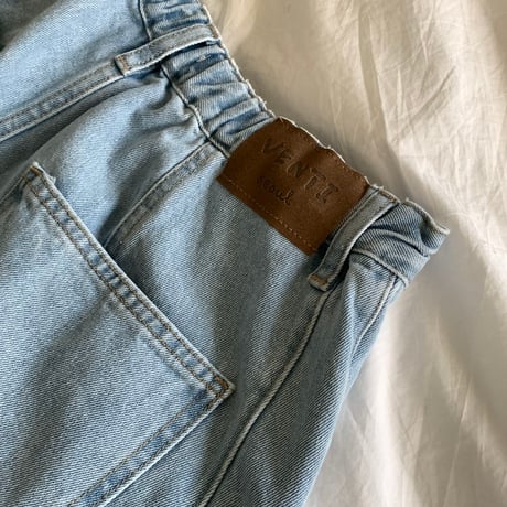 【即納販売】0642 wash curve denim/2カラー