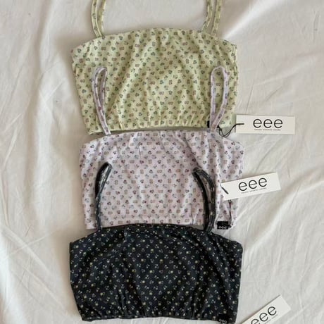 Mini Flower bra let＆short pants セットアップ/3カラー