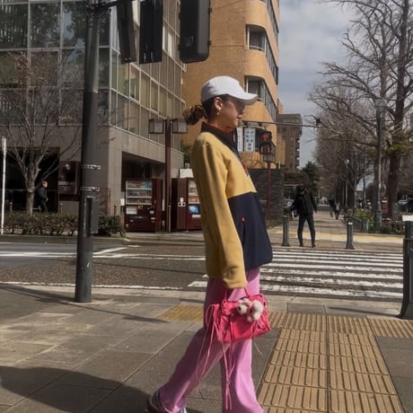 0058 S/S pigment straight pants/10カラー【インフルエンサーさん多数着用】