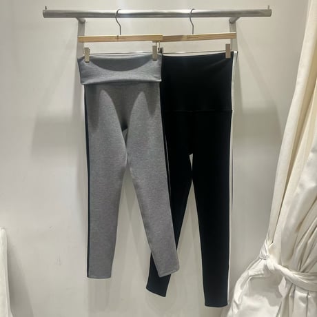 【即納】0696 sporty＆rich line leggings/2カラー2サイズ