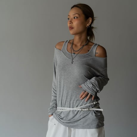 0671 layered long sleeve/3カラー⭐︎なおみさん着用⭐︎