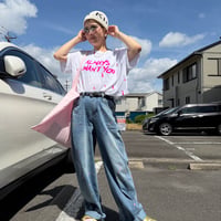 0726 neon paint  tee/3カラー