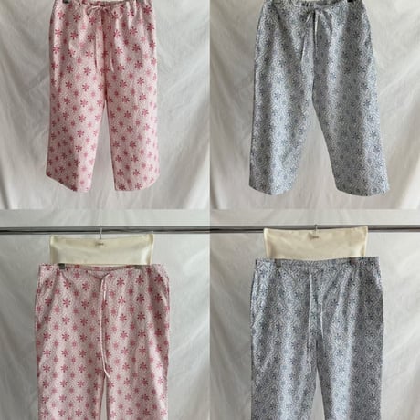 eee rosę ペイズリーwide pants2カラー