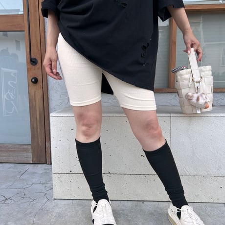 【即納販売】LIB half leggings/2カラー