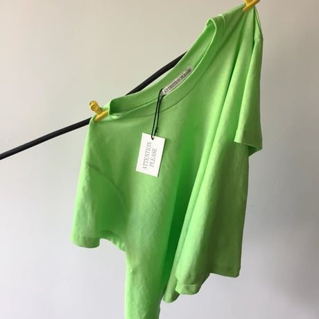 即納　0804 colorfu pigment フレアtee/ピンク