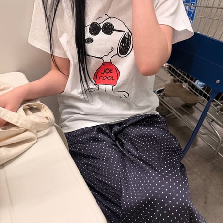 0821 SNOOPY sunglasses tee/3カラー