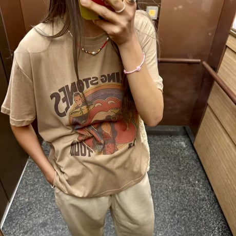【即納販売】rolling stone Big tee/ホワイトのみ