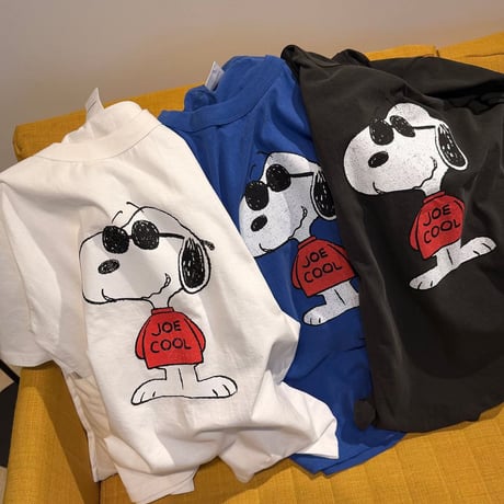 0821 SNOOPY sunglasses tee/3カラー