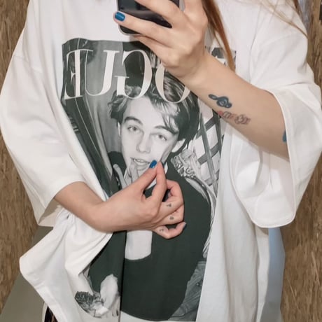 Vintage Boy Photo over tee shirt/2カラー