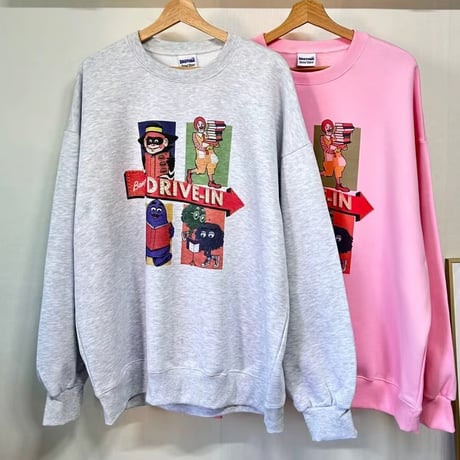 0405 Mac brothers vintage sweat/2カラー❤︎まいさん着用❤︎