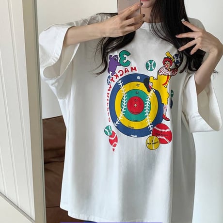 【即納】0164 McDonald baseball tee/3カラー
